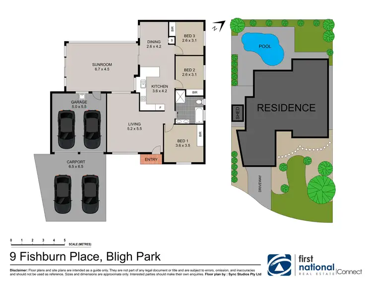 Floorplan of Homely house listing, 9 Fishburn Place, Bligh Park NSW 2756