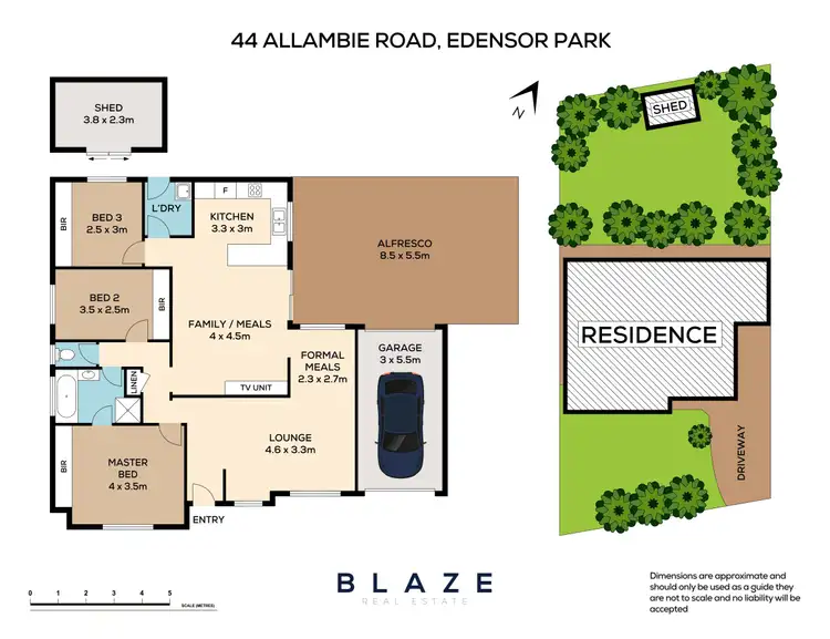 Floorplan of Homely house listing, 44 Allambie Road, Edensor Park NSW 2176