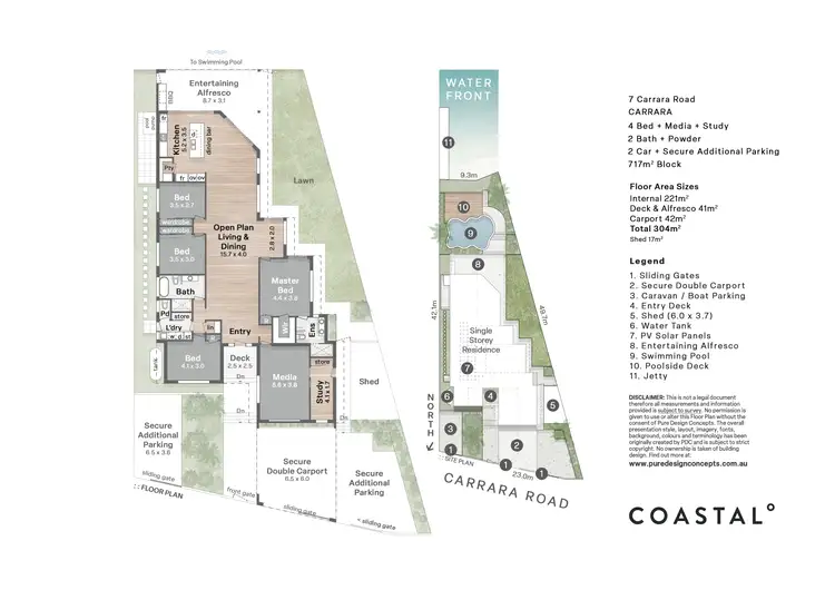 Floorplan of Homely house listing, 7 Carrara Road, Carrara QLD 4211