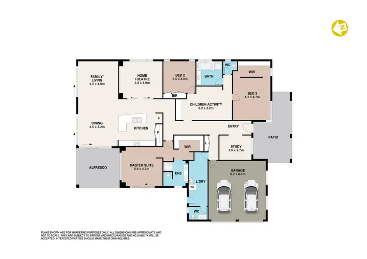 Floorplan of Homely rural property listing, 287-293 Reynolds Road, Londonderry NSW 2753