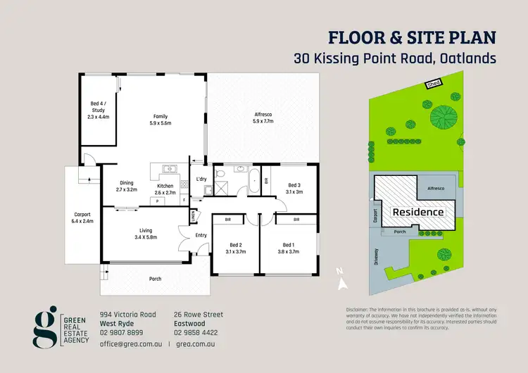 Floorplan of Homely house listing, 30-32 Kissing Point Road, Oatlands NSW 2117