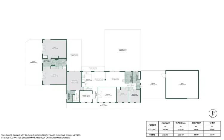Floorplan of Homely house listing, 65 Whitemoss Drive, Vasse WA 6280