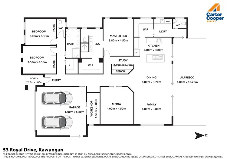 Floorplan of Homely house listing, 53 Royal Drive, Kawungan QLD 4655