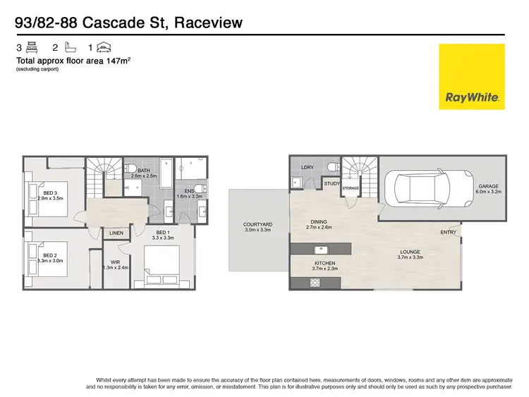 Floorplan of Homely unit listing, 93/82 Cascade Street, Raceview QLD 4305