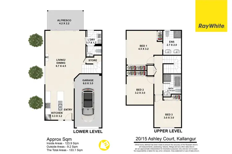 Floorplan of Homely townhouse listing, 20/15 Ashley Court, Kallangur QLD 4503