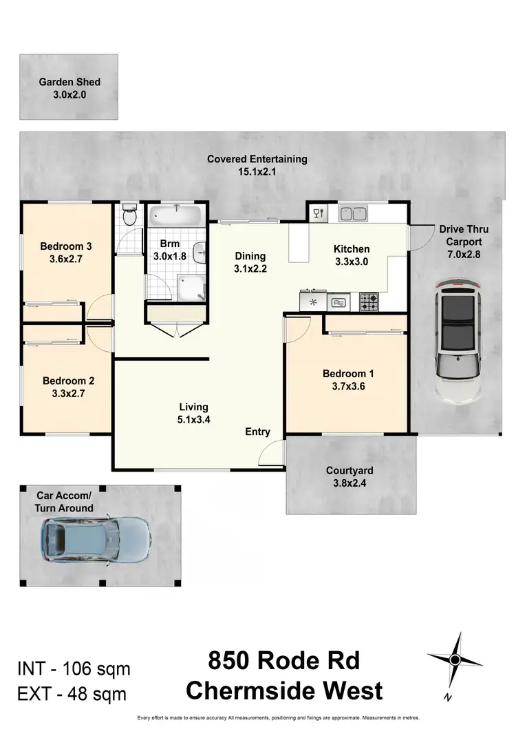 Floorplan of Homely house listing, 850 Rode Road, Chermside West QLD 4032