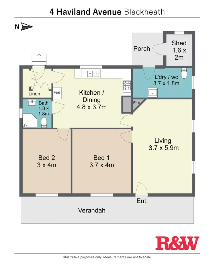 Floorplan of Homely house listing, 4 Haviland Avenue, Blackheath NSW 2785