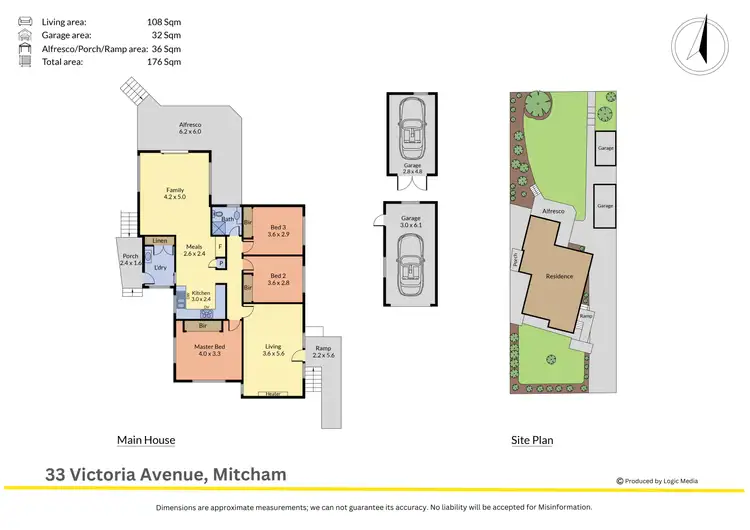 Floorplan of Homely house listing, 33 Victoria Avenue, Mitcham VIC 3132
