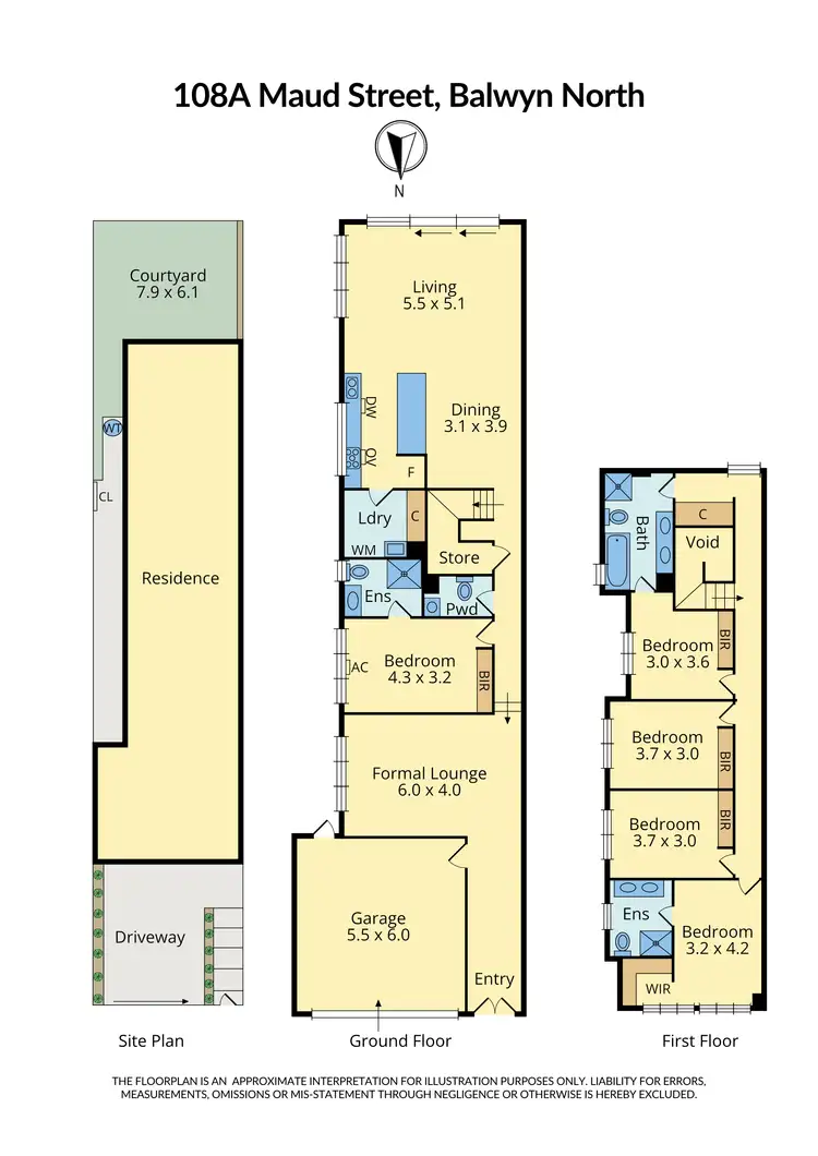 Floorplan of Homely house listing, 108A Maud Street, Balwyn North VIC 3104