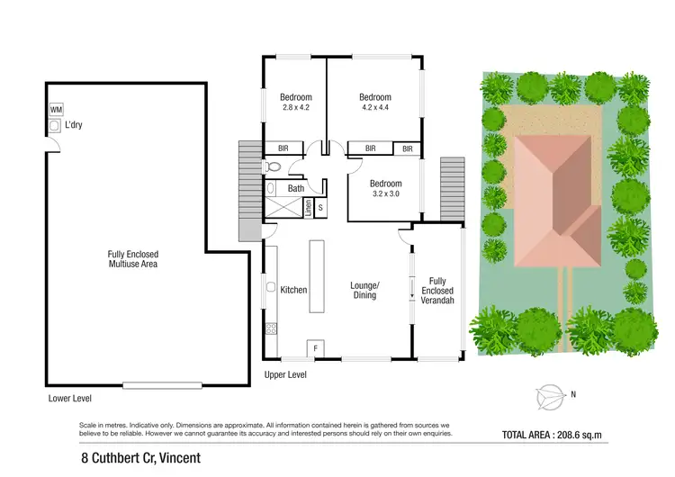 Floorplan of Homely house listing, 8 Cuthbert Crescent, Vincent QLD 4814