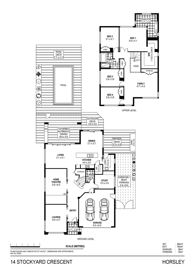 Floorplan of Homely house listing, 14 Stockyard Crescent, Horsley NSW 2530