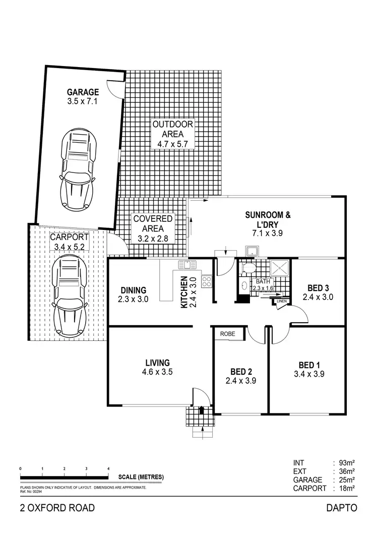 Floorplan of Homely house listing, 2 Oxford Road, Dapto NSW 2530