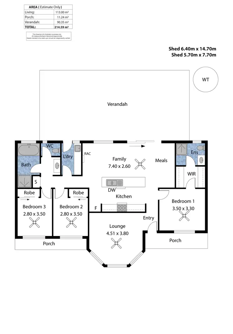 Floorplan of Homely house listing, 2 Hastings Street, Normanville SA 5204