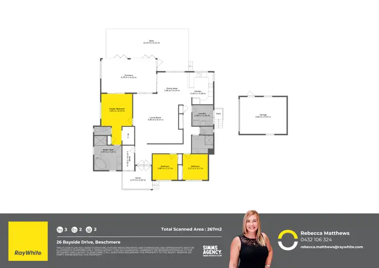 Floorplan of Homely house listing, 26 BAYSIDE DRIVE, Beachmere QLD 4510