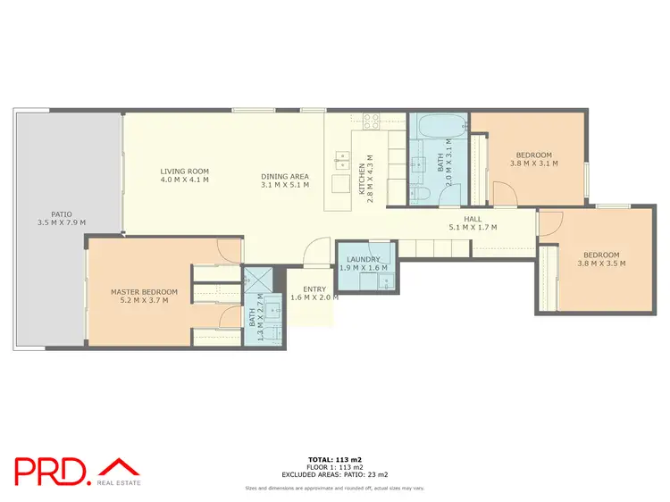 Floorplan of Homely apartment listing, 35/61 Donald Street, Nelson Bay NSW 2315