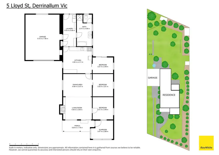 Floorplan of Homely house listing, 5 Lloyd Street, Derrinallum VIC 3325