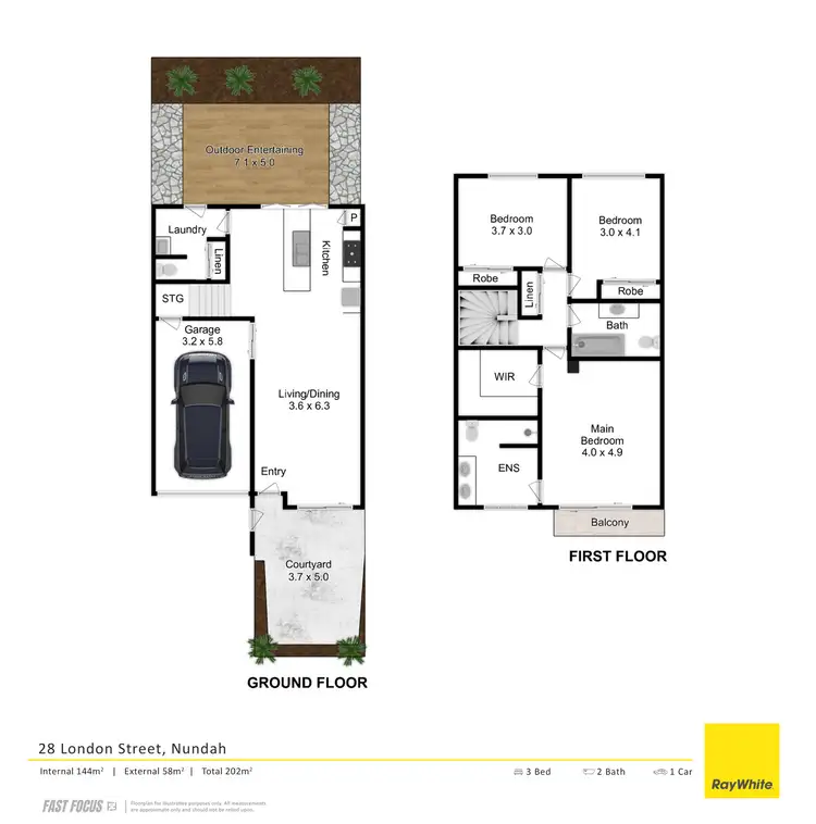 Floorplan of Homely house listing, 28 London Street, Nundah QLD 4012