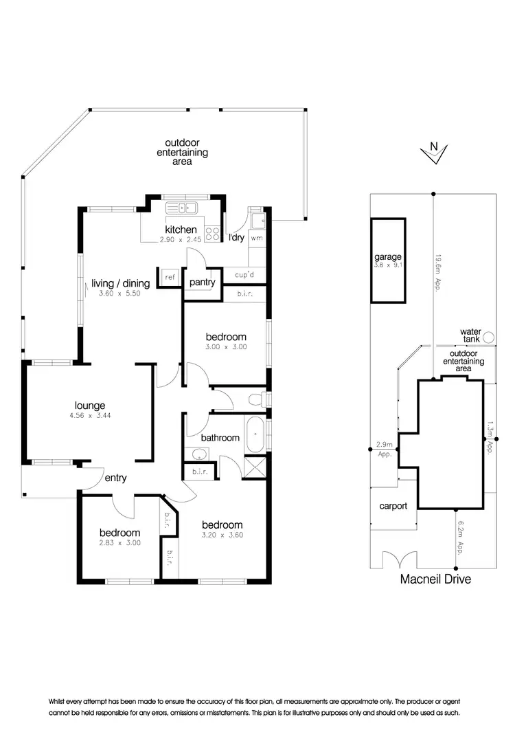 Floorplan of Homely house listing, 18 Macneil Drive, Altona Meadows VIC 3028
