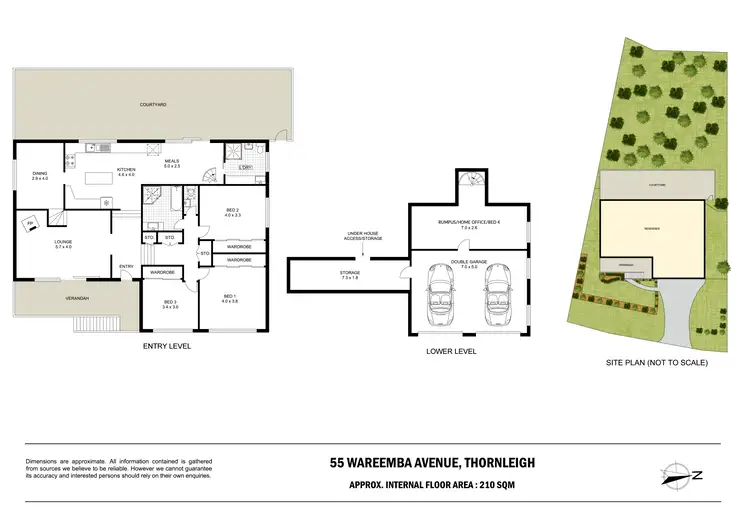 Floorplan of Homely house listing, 55 Wareemba Avenue, Thornleigh NSW 2120