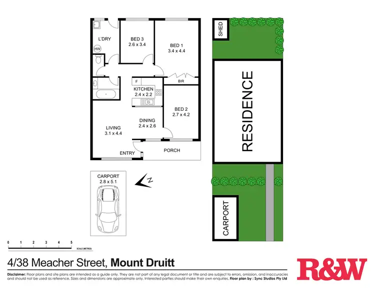 Floorplan of Homely villa listing, 4/38 Meacher Street, Mount Druitt NSW 2770
