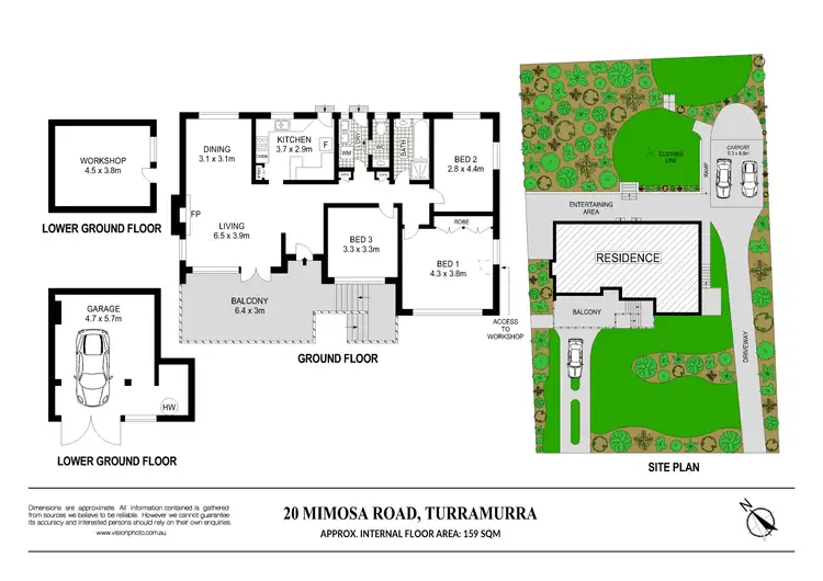 Floorplan of Homely house listing, 20 Mimosa Road, Turramurra NSW 2074