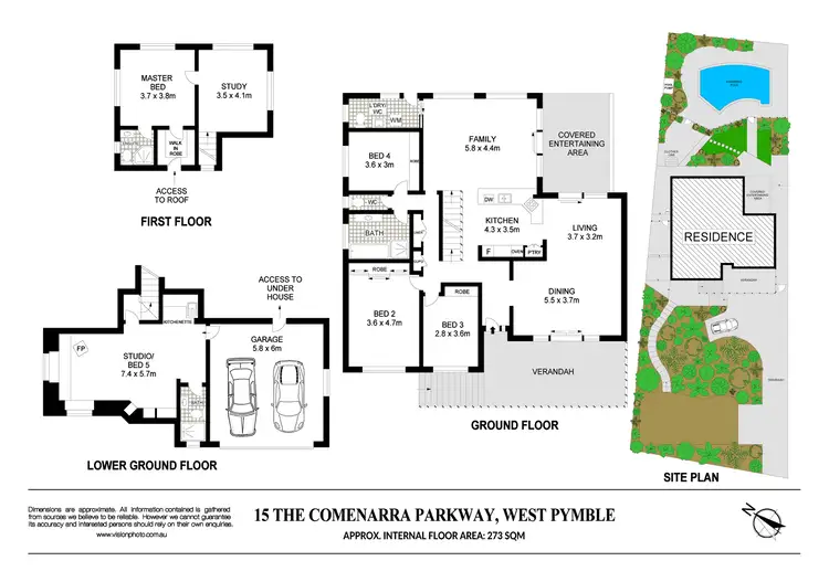 Floorplan of Homely house listing, 15 The Comenarra Parkway, West Pymble NSW 2073