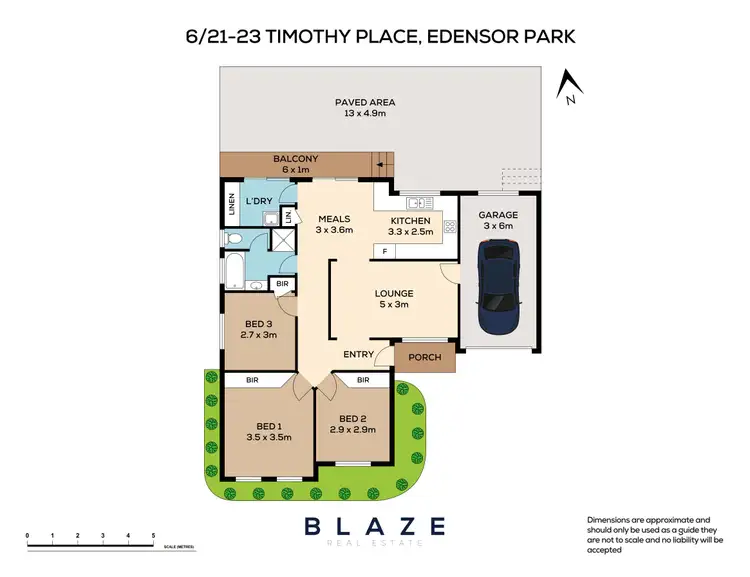 Floorplan of Homely house listing, 6/21-23 Timothy Place, Edensor Park NSW 2176