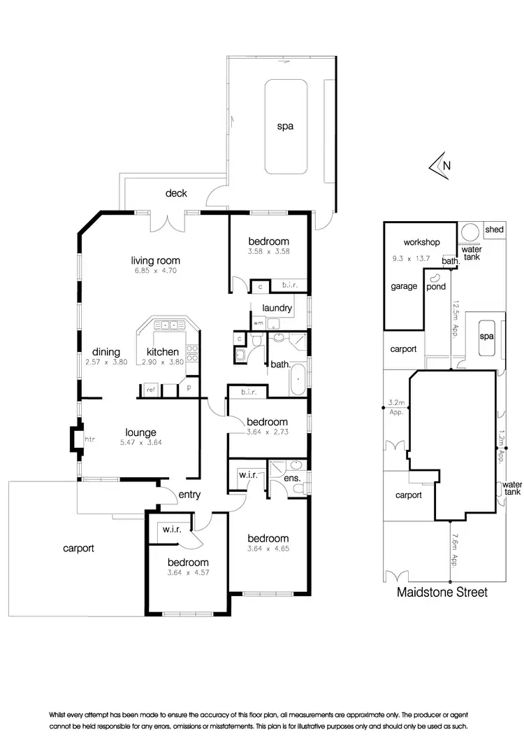 Floorplan of Homely house listing, 70 Maidstone Street, Altona VIC 3018