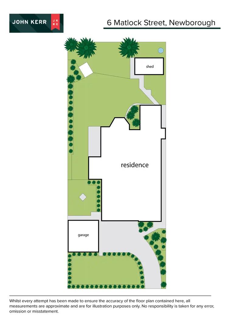Floorplan of Homely house listing, 6 Matlock Street, Newborough VIC 3825