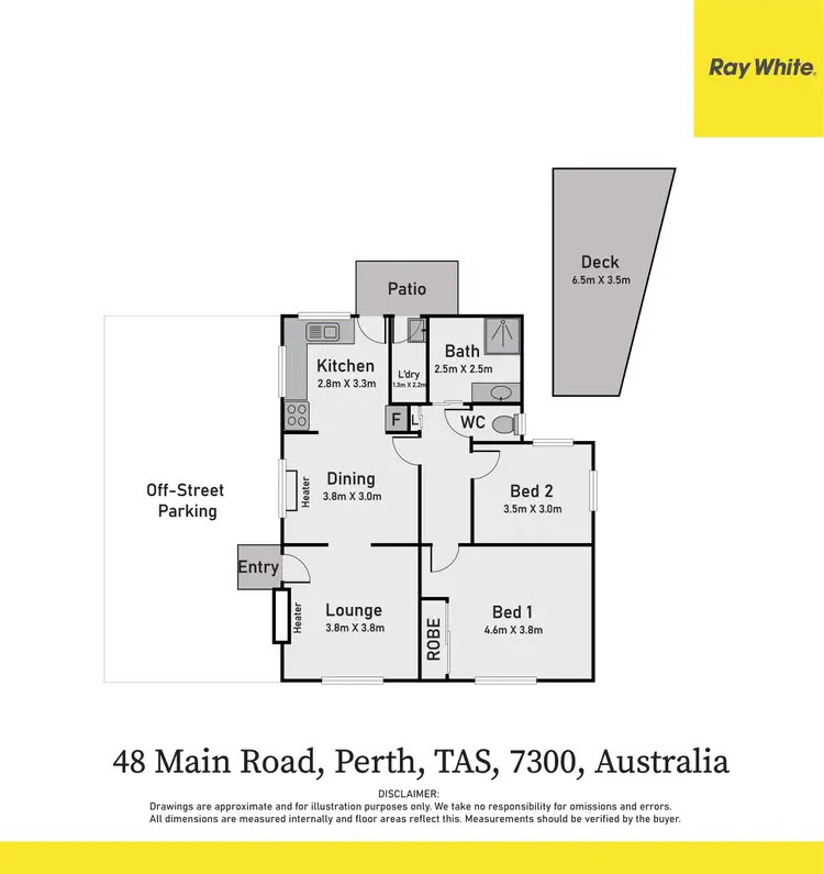 Floorplan of Homely house listing, 48 Main Road, Perth TAS 7300