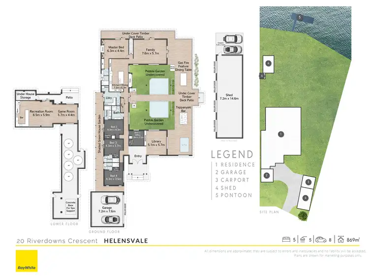 Floorplan of Homely house listing, 20 Riverdowns Crescent, Helensvale QLD 4212