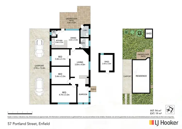 Floorplan of Homely house listing, 57 Portland Street, Enfield NSW 2136
