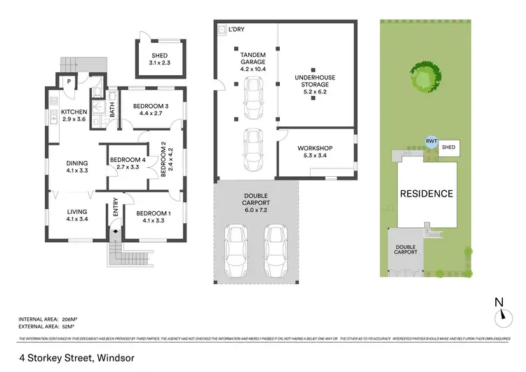 Floorplan of Homely house listing, 4 Storkey Street, Windsor QLD 4030