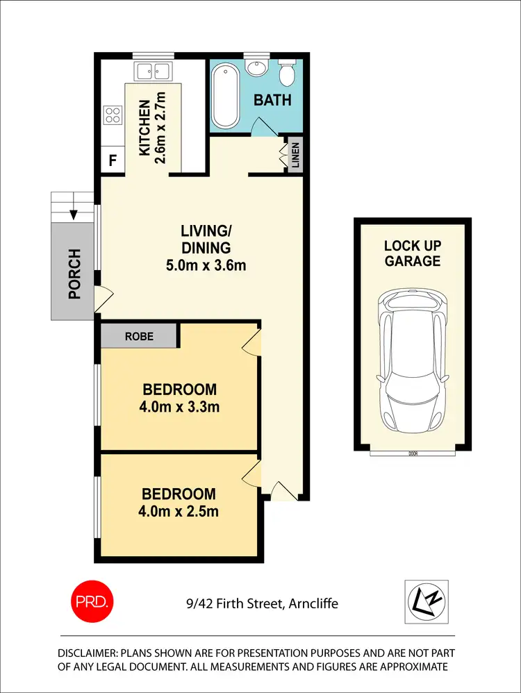Floorplan of Homely apartment listing, 9/42 Firth Street, Arncliffe NSW 2205