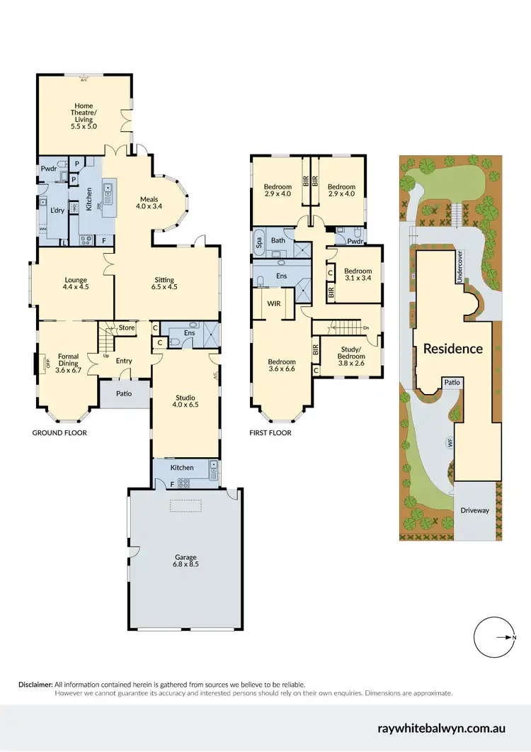 Floorplan of Homely house listing, 63 Narrak Road, Balwyn VIC 3103