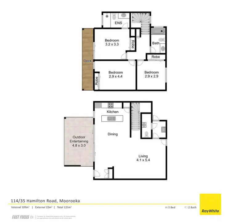 Floorplan of Homely townhouse listing, 114/35 Hamilton Road, Moorooka QLD 4105