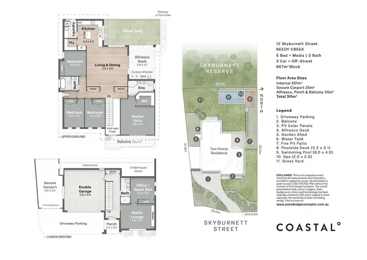 Floorplan of Homely house listing, 12 Skyburnett Street, Reedy Creek QLD 4227