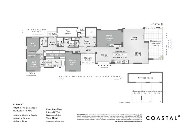 Floorplan of Homely apartment listing, 34/106 The Esplanade, Burleigh Heads QLD 4220