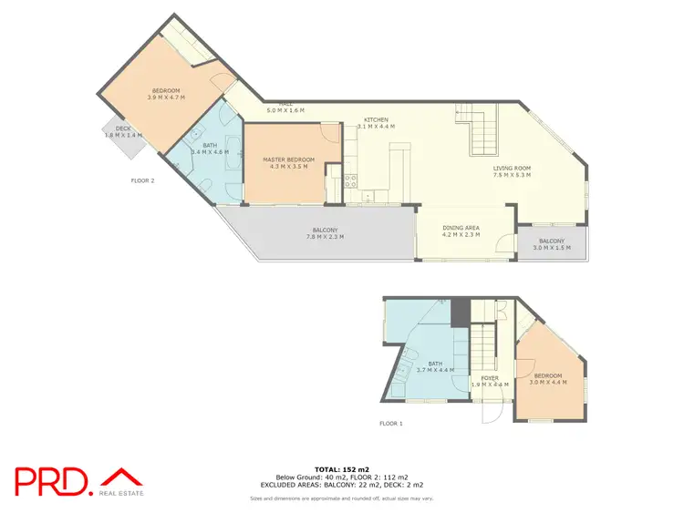 Floorplan of Homely semi-detached listing, 2/22 Scott Circuit, Salamander Bay NSW 2317