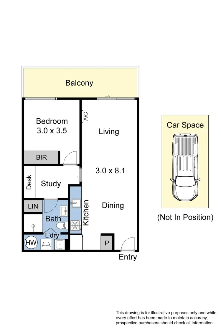 Floorplan of Homely apartment listing, 213/660 Blackburn Road, Notting Hill VIC 3168