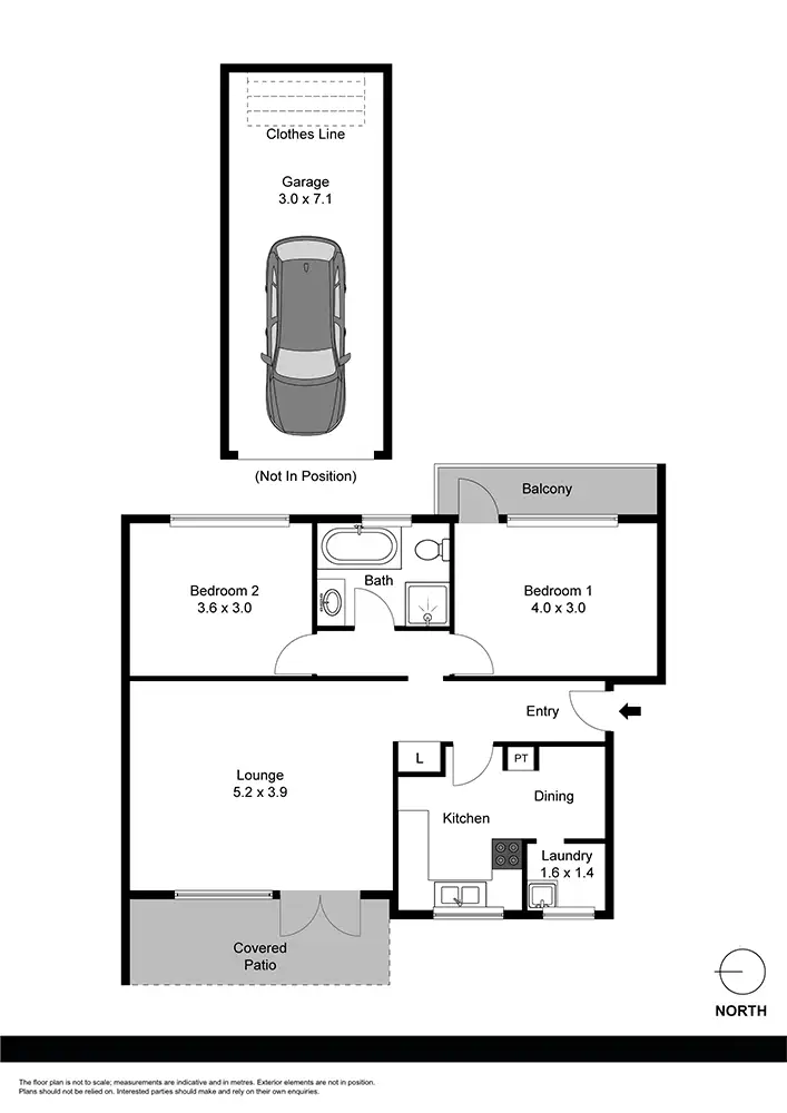Floorplan of Homely apartment listing, 5/15 Edgeworth David Ave, Hornsby NSW 2077