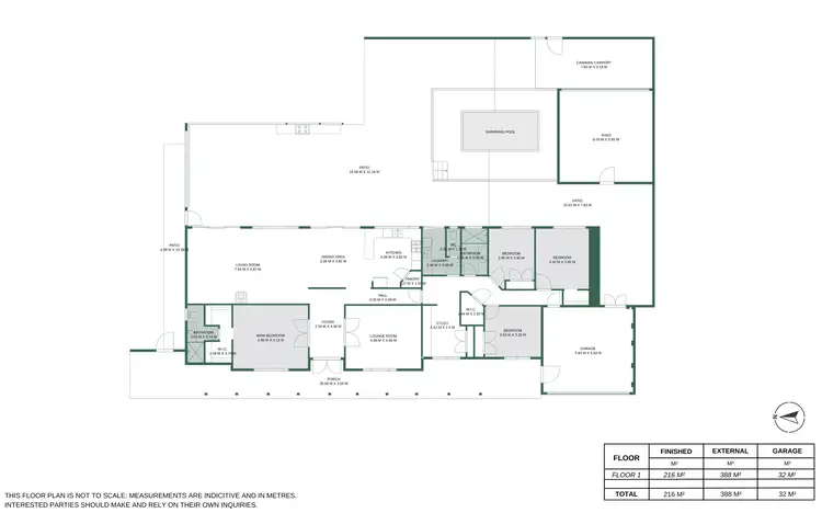 Floorplan of Homely house listing, 1 Thyme Pass, Yalyalup WA 6280