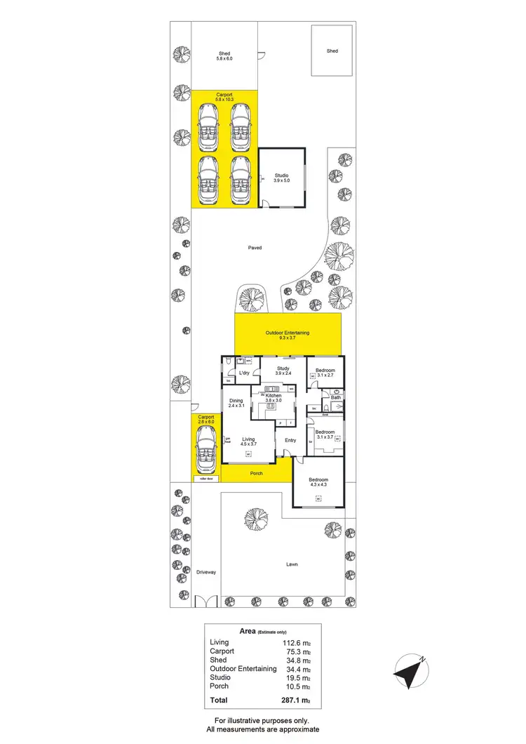 Floorplan of Homely house listing, 15A Howard Street, Underdale SA 5032