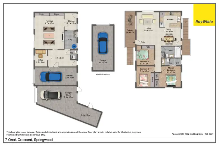 Floorplan of Homely house listing, 7 and 5 Onak Crescent, Springwood QLD 4127