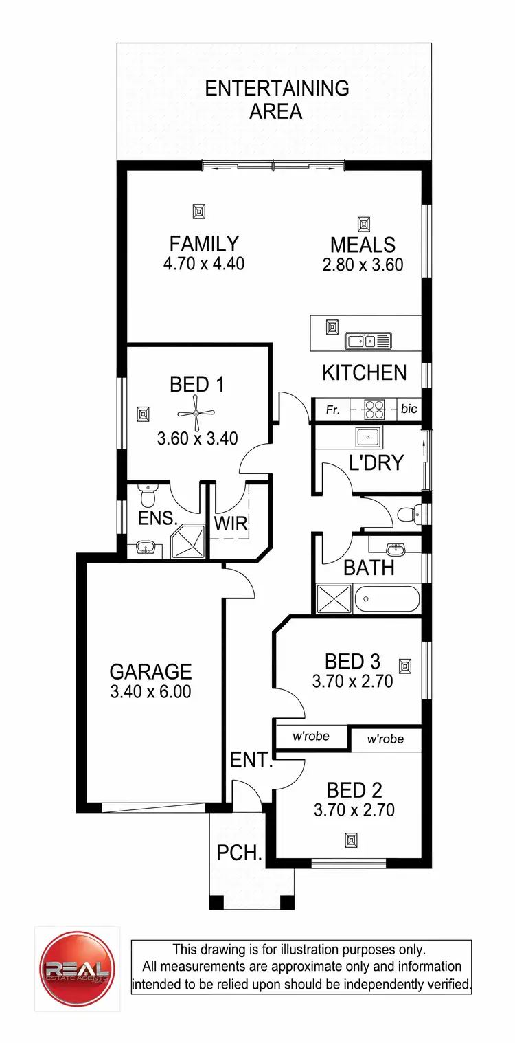Floorplan of Homely house listing, 13 Campbell Circuit, Gawler East SA 5118