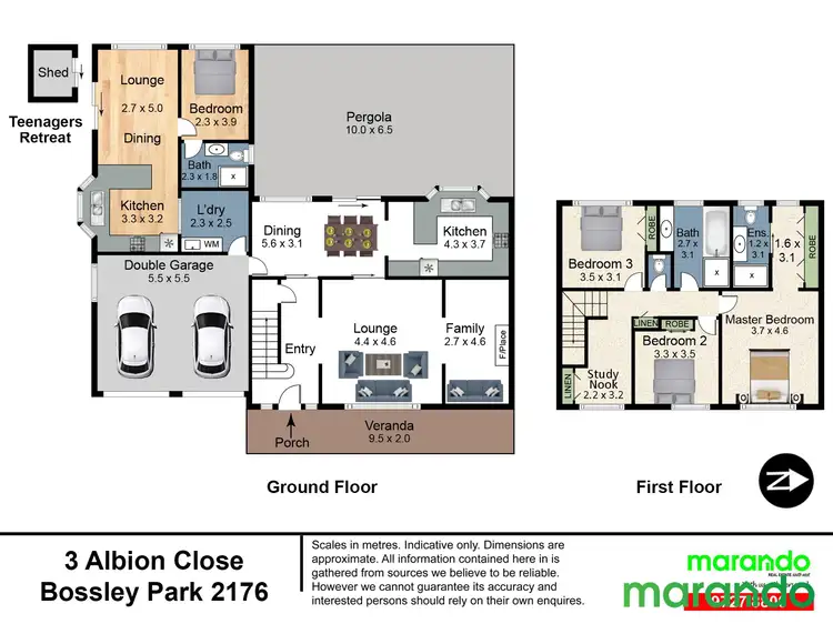 Floorplan of Homely house listing, 3 Albion Close, Bossley Park NSW 2176