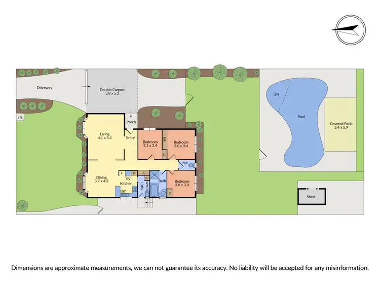 Floorplan of Homely house listing, 76 Eildon Parade, Rowville VIC 3178
