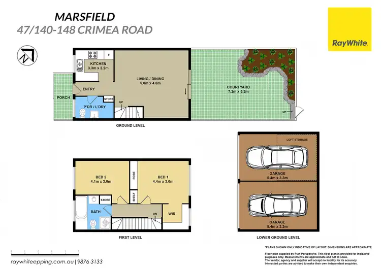 Floorplan of Homely townhouse listing, 47/140-148 Crimea Road, Marsfield NSW 2122
