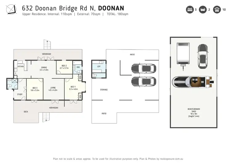 Floorplan of Homely house listing, 632 Doonan Bridge Road North, Doonan QLD 4562