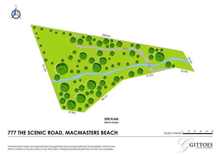 Floorplan of Homely land listing, 777 The Scenic Road, Macmasters Beach NSW 2251